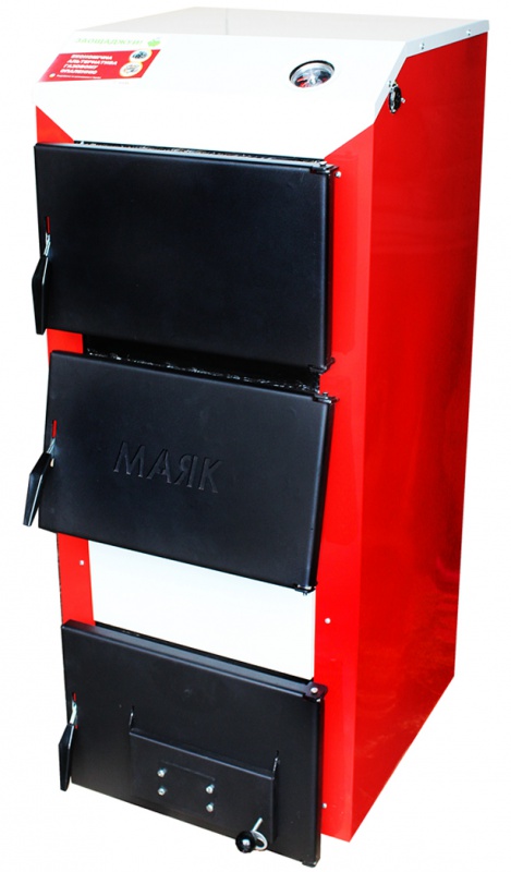 Твердопаливний котел з водоохолоджуваними колосниками Маяк АОТ-50 STANDARD PLUS